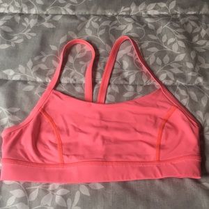 Lulu lemon pink sports bra